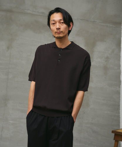 paradigm 棉莫代爾針織POLO衫 U款
