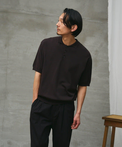 paradigm 棉莫代爾針織POLO衫 U款