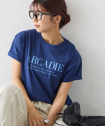 ARCADIE Logo印花T恤