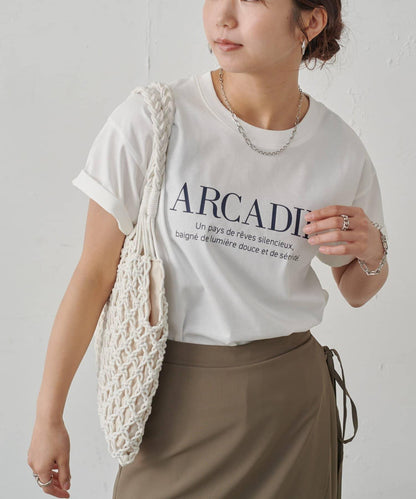 ARCADIE Logo印花T恤