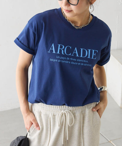 ARCADIE Logo印花T恤