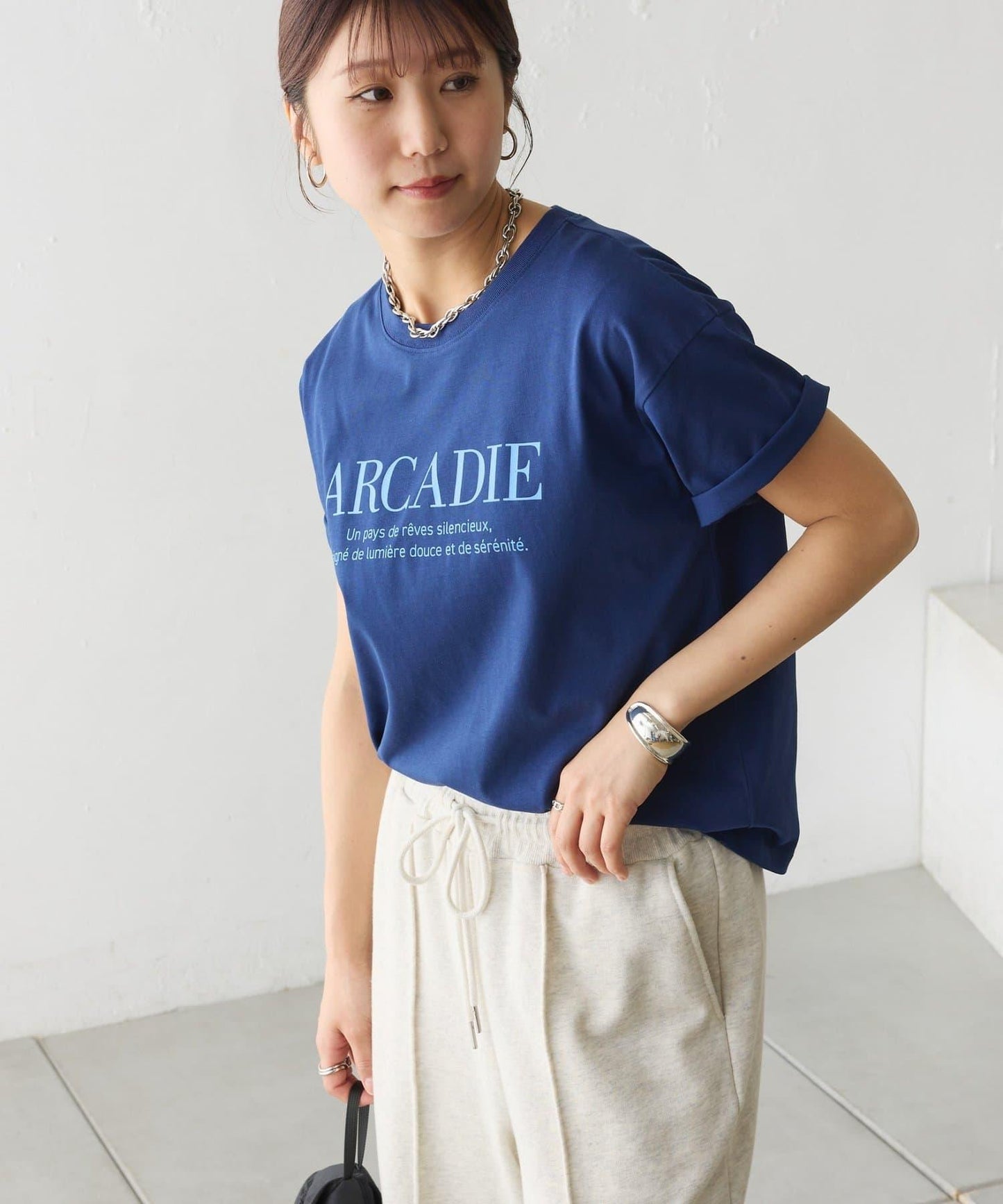 ARCADIE Logo印花T恤
