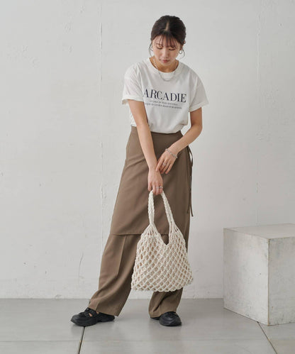 ARCADIE Logo印花T恤
