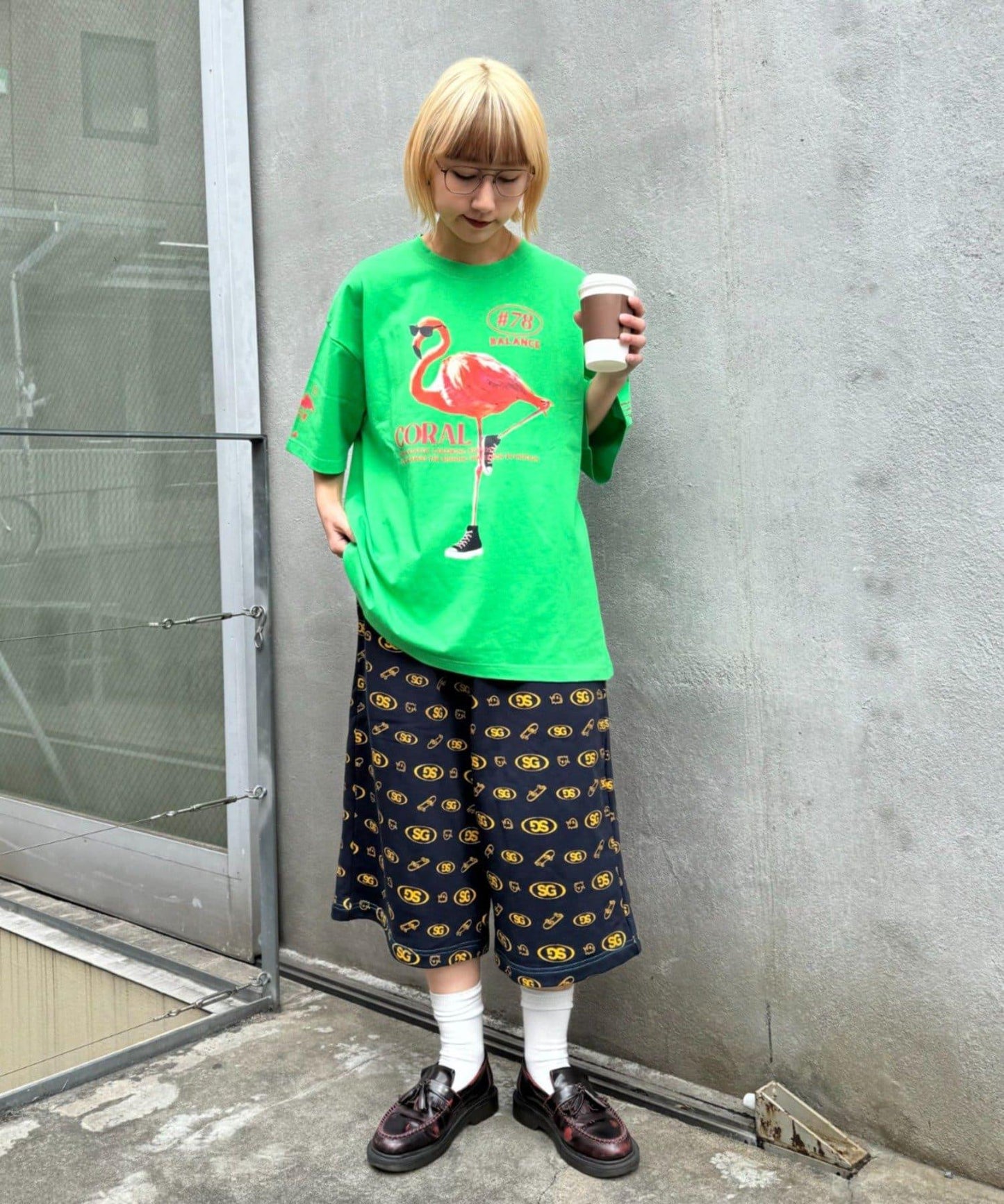 動物照片印花 SOUNDS GOOOOD TEE T恤