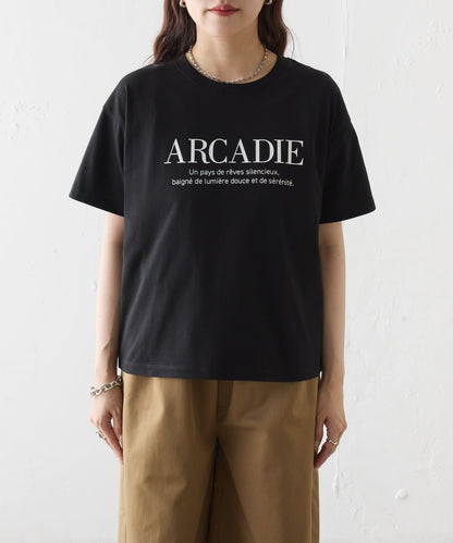ARCADIE Logo印花T恤