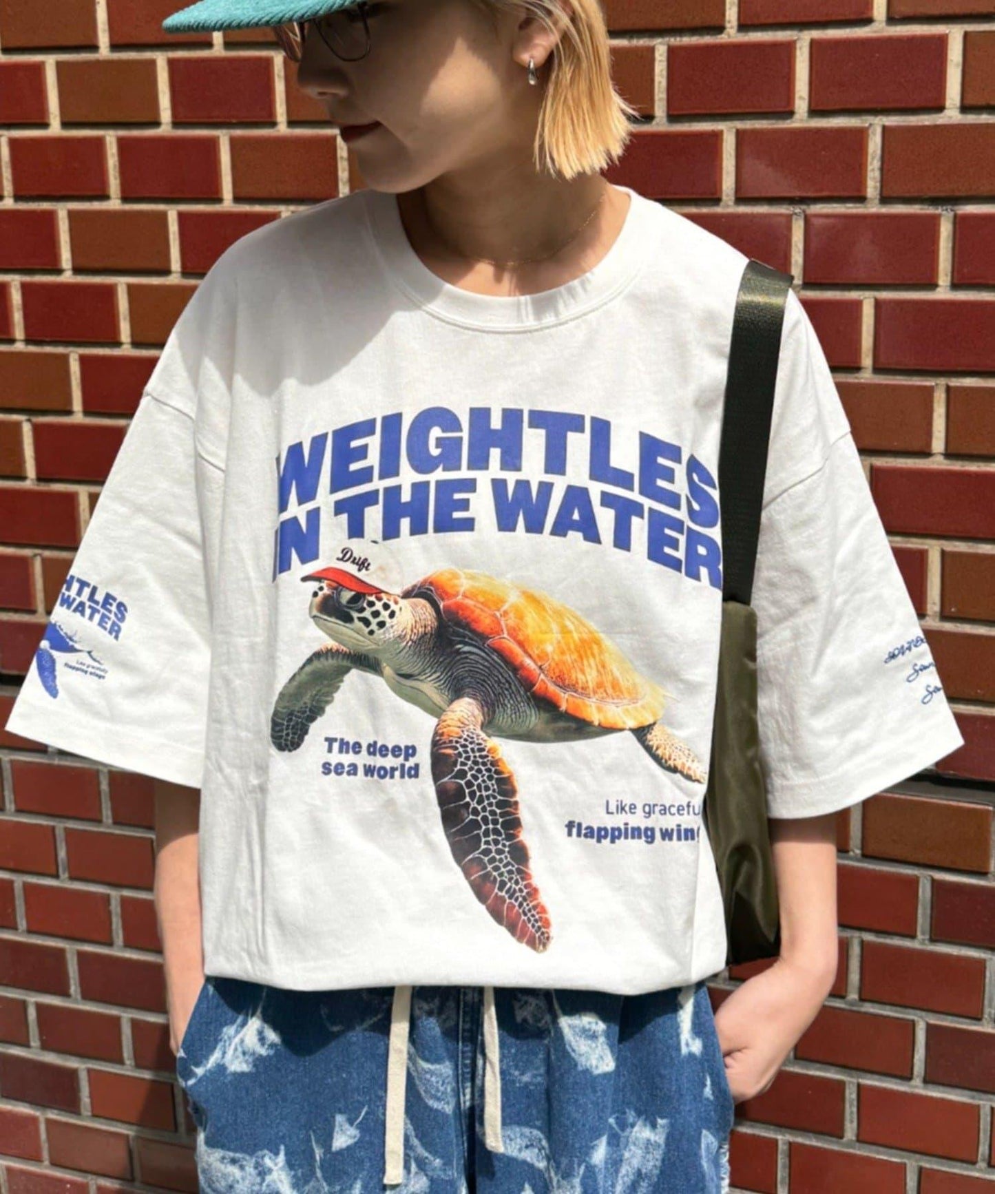 動物照片印花 SOUNDS GOOOOD TEE T恤