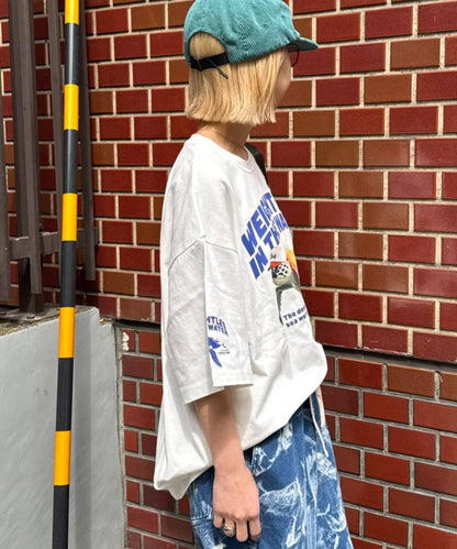 動物照片印花 SOUNDS GOOOOD TEE T恤