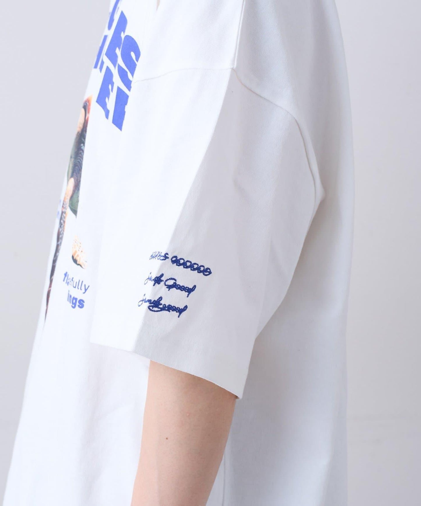動物照片印花 SOUNDS GOOOOD TEE T恤