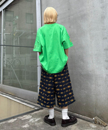 SOUNDS GOOOOD 滿版印花 衛衣短褲
