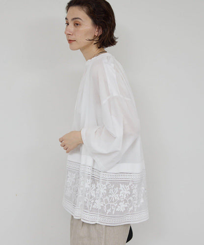 刺繡 Church 女式襯衫