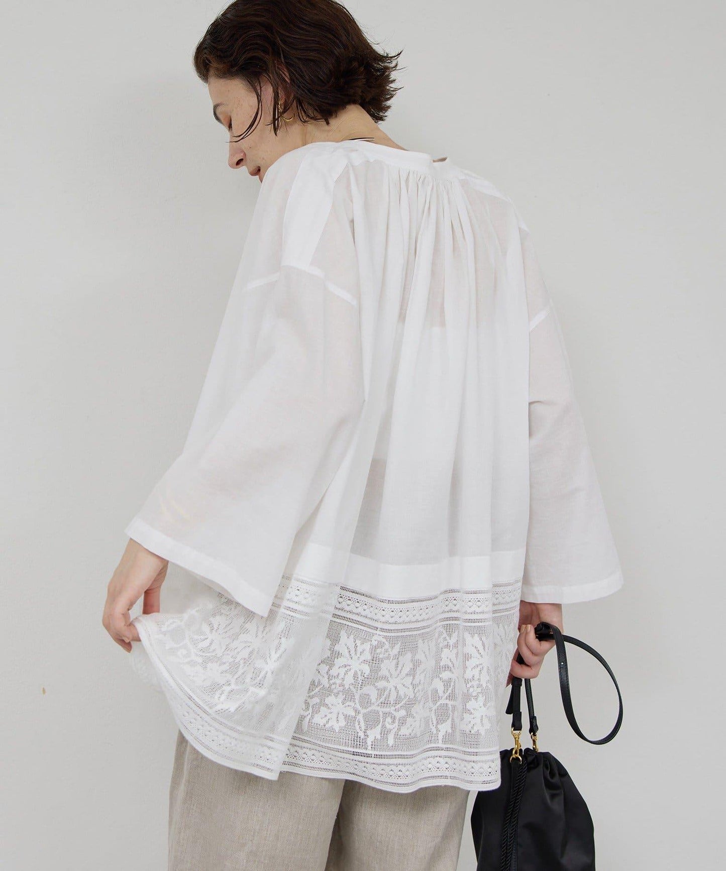 刺繡 Church 女式襯衫