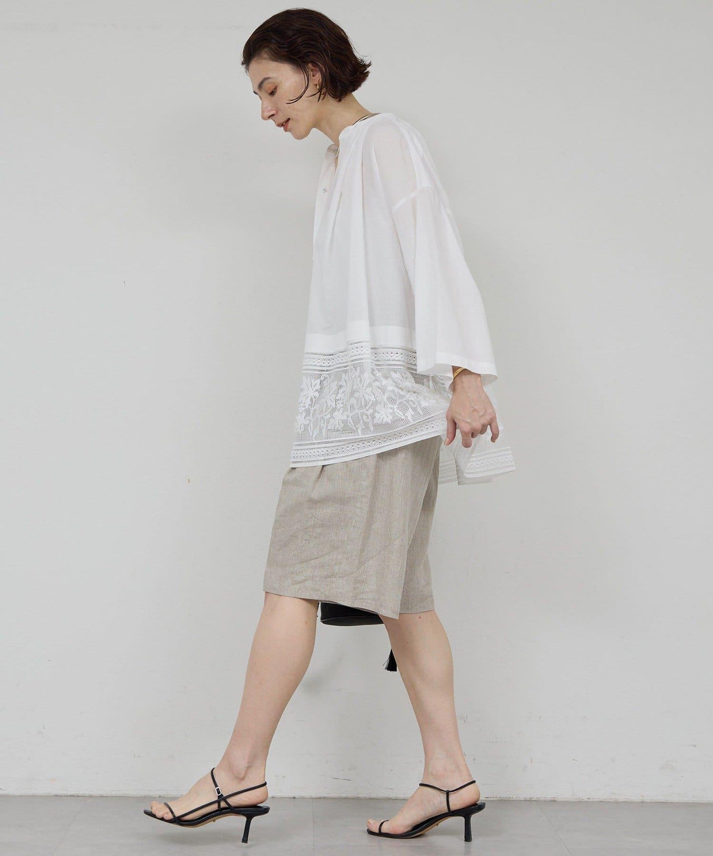 刺繡 Church 女式襯衫