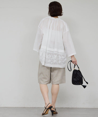 刺繡 Church 女式襯衫