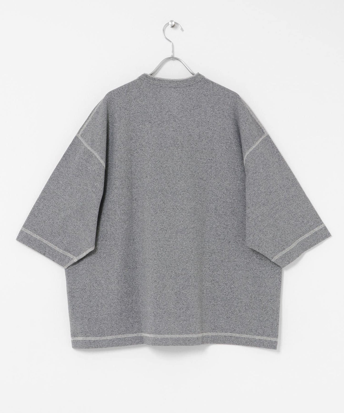 Healthknit×SENSE OF PLACE 亨利領T恤