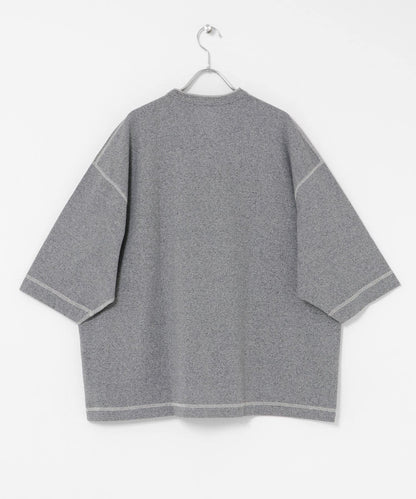 Healthknit×SENSE OF PLACE 亨利領T恤