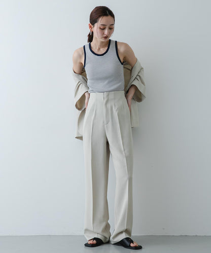 Healthknit×SENSE OF PLACE 條紋背心
