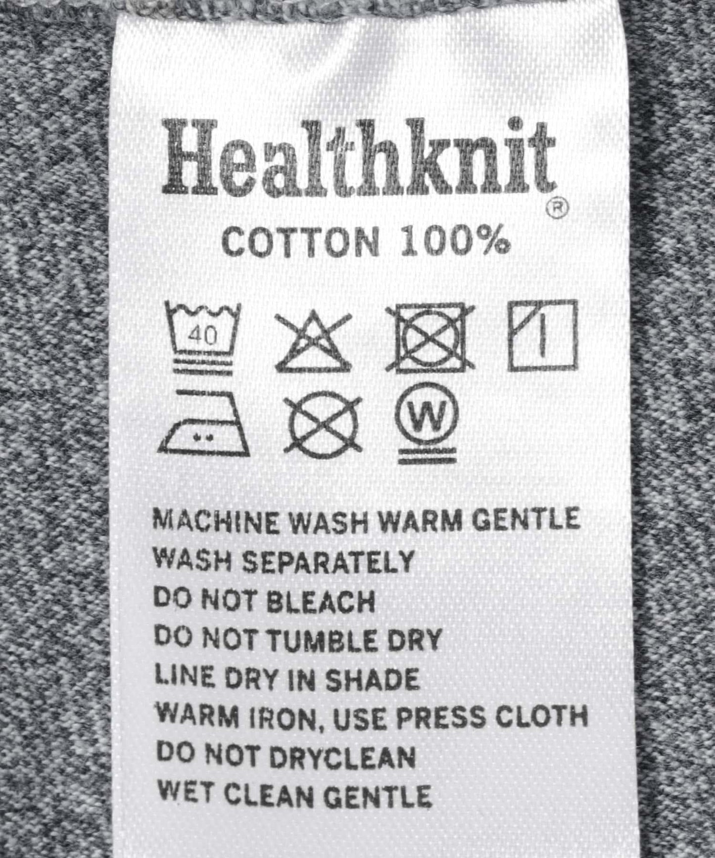 Healthknit×SENSE OF PLACE 亨利領T恤