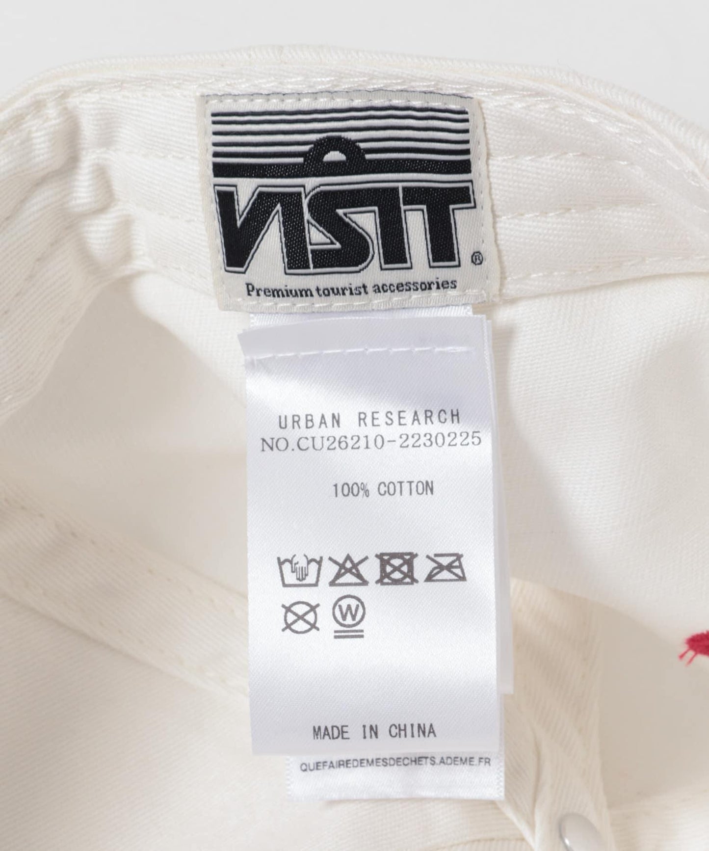 VISIT CAP VISIT 棒球帽