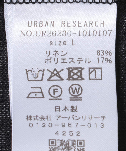 LINEN NARROW TRIM T恤