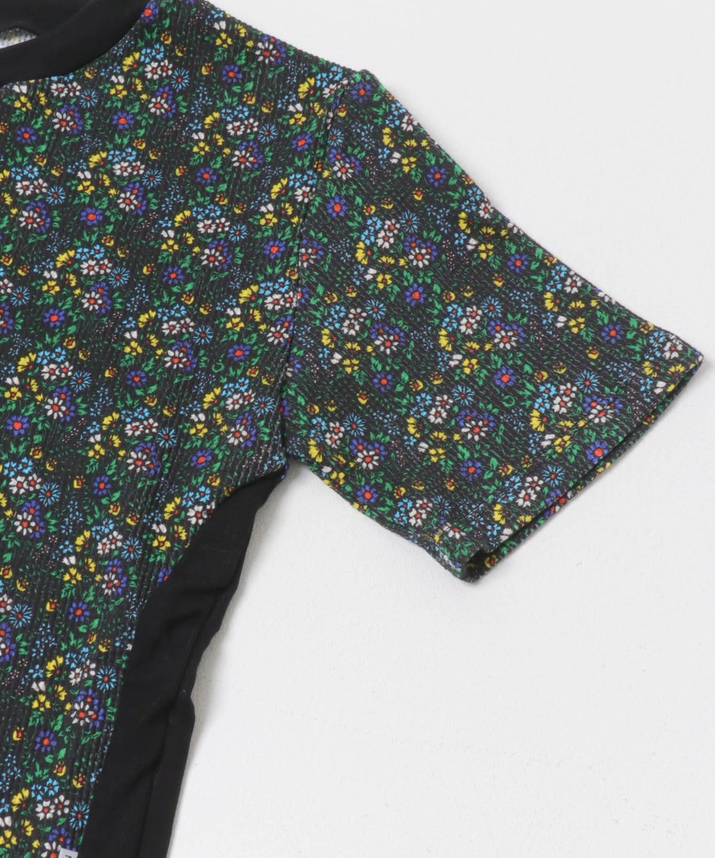 NOMARHYTHM TEXTILE 小碎花華夫格連衣裙