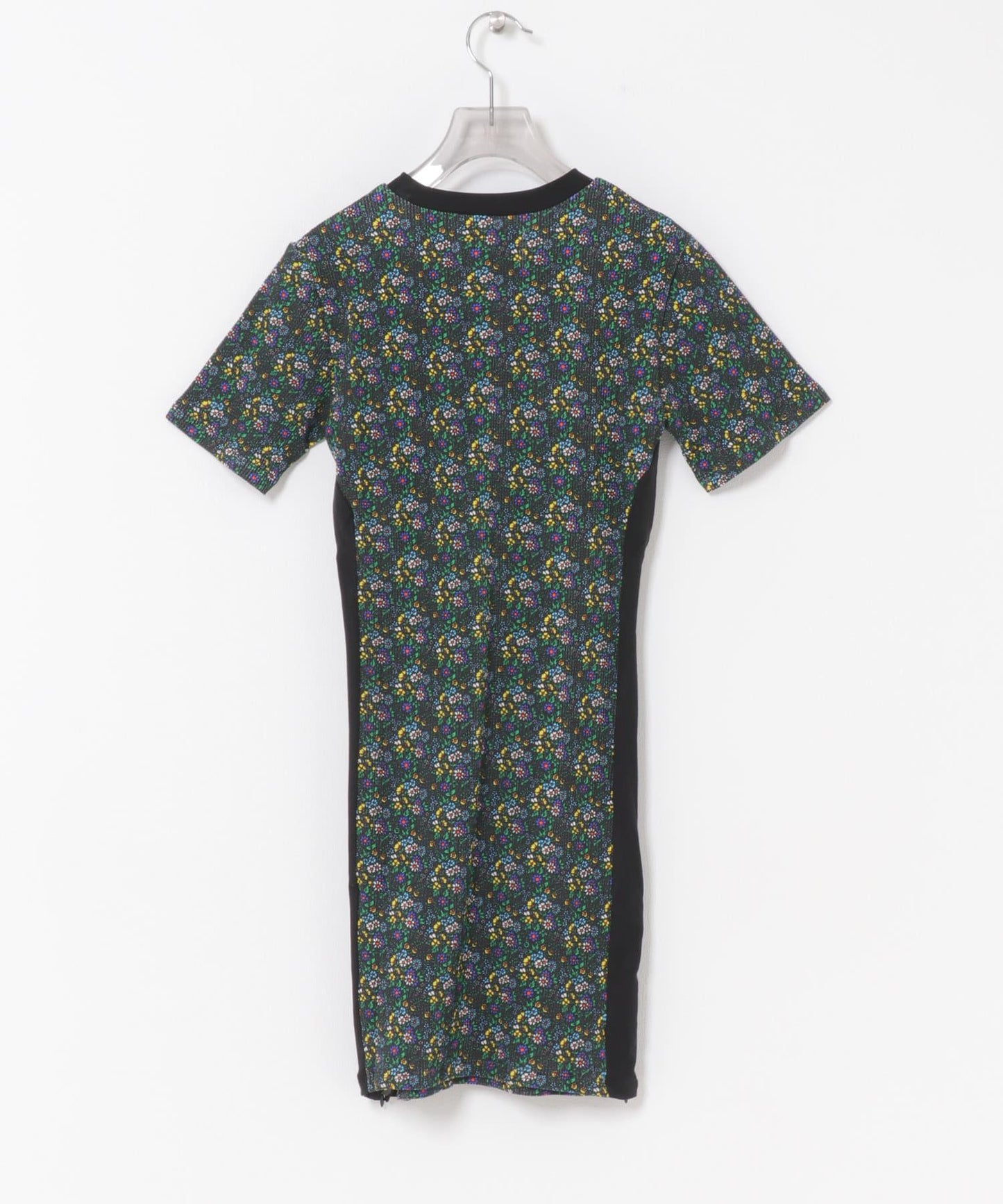 NOMARHYTHM TEXTILE 小碎花華夫格連衣裙