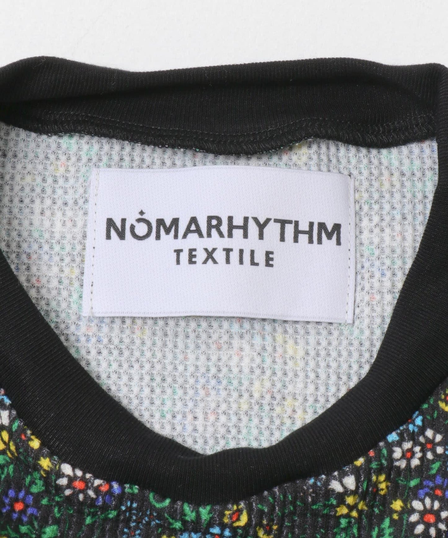 NOMARHYTHM TEXTILE 小碎花華夫格連衣裙