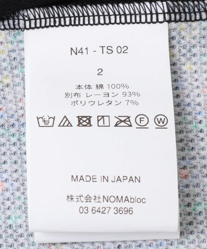 NOMARHYTHM TEXTILE 小碎花華夫格連衣裙