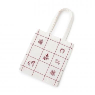 親子同款 印度棉 刺繡 托特包