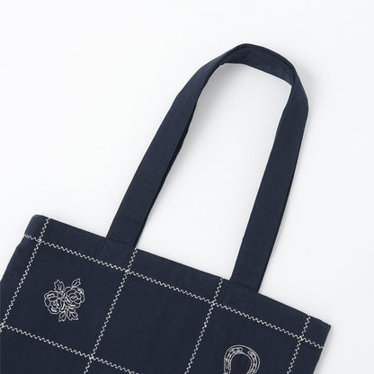 親子同款 印度棉 刺繡 托特包