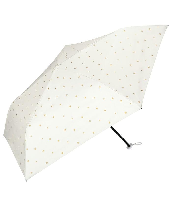 晴雨兩用 遮光輕量 星星圖案 迷你雨傘