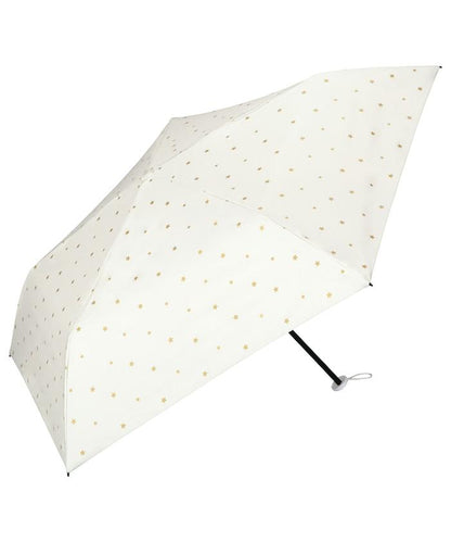 晴雨兩用 遮光輕量 星星圖案 迷你雨傘