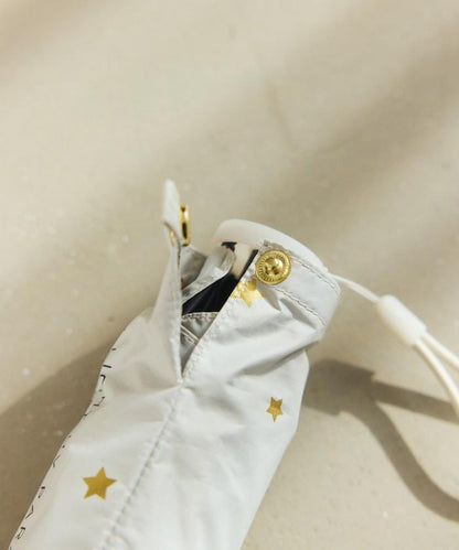 晴雨兩用 遮光輕量 星星圖案 迷你雨傘