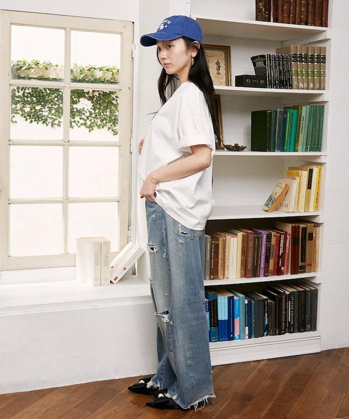 前幅logo刺繡 T恤