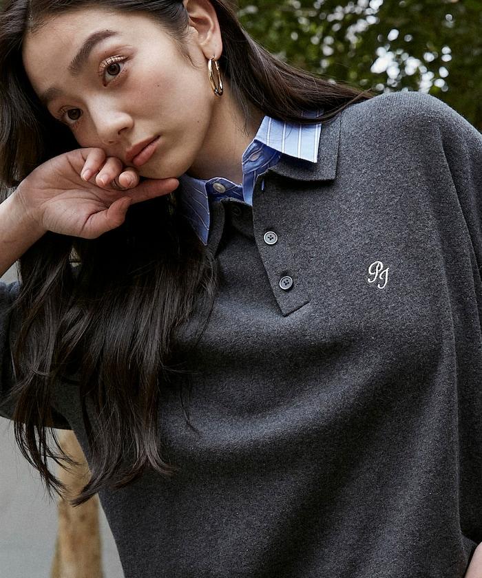 單點裝飾 帶領設計 針織 POLO衫