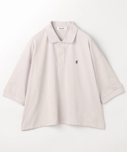 POLO領 蝙蝠袖 上衣 P.O.
