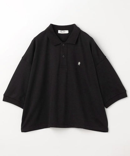 POLO領 蝙蝠袖 上衣 P.O.