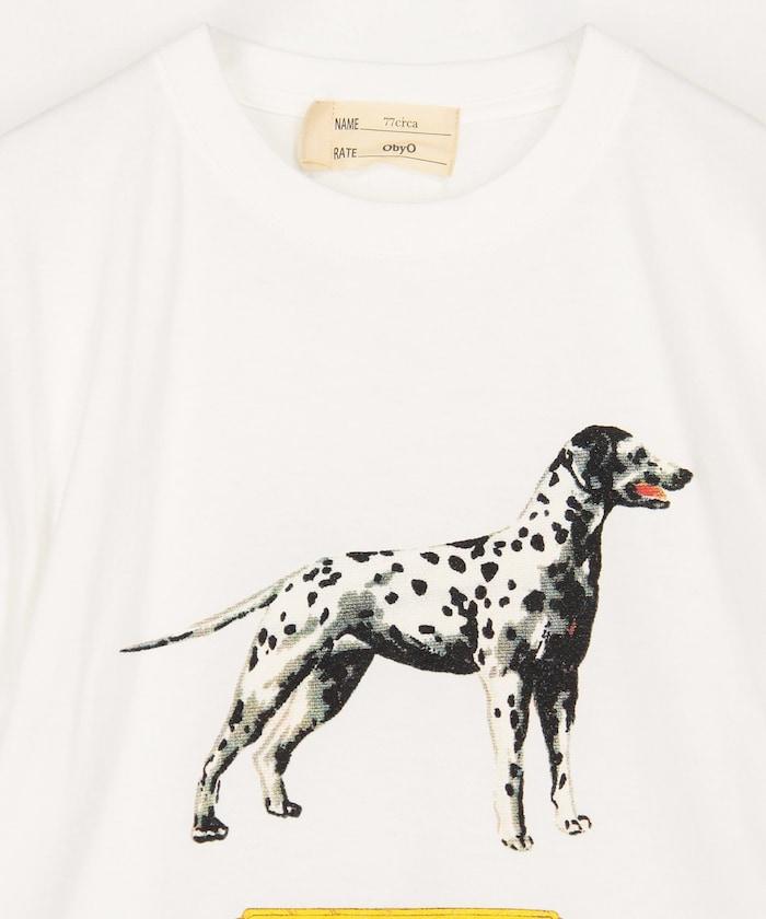 原創印花 dalmatian 圖案 tee T恤