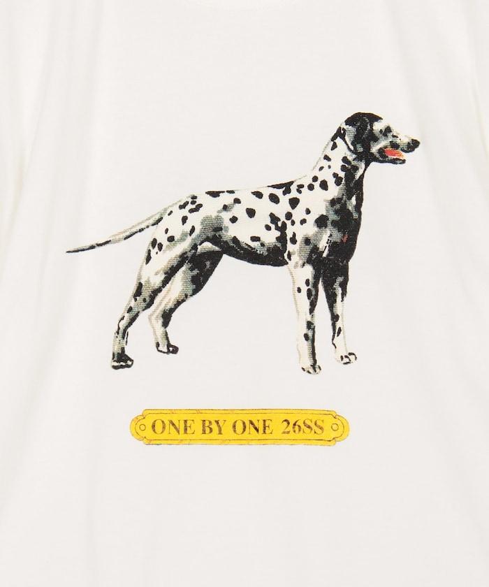原創印花 dalmatian 圖案 tee T恤