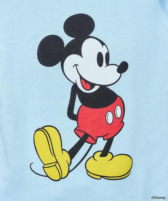 MICKEY MOUSE（米老鼠） 復古風短袖印花衛衣