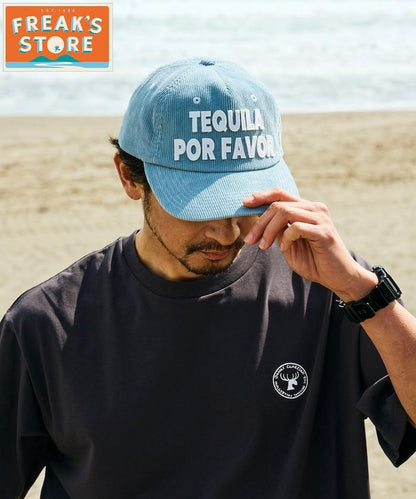 FREAK'S STORE for BEACH & FES 夏季燈芯絨 毛氈Logo 棒球帽
