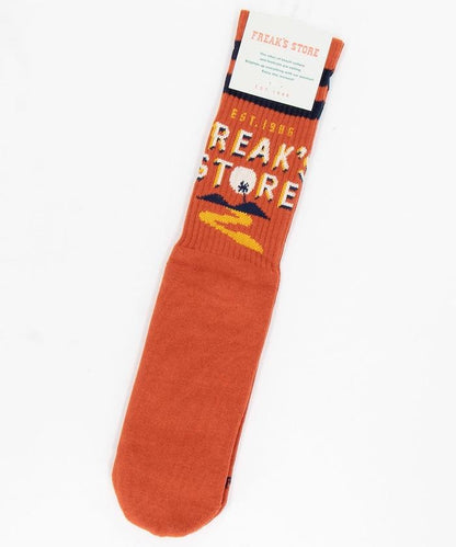 FREAK'S STORE for BEACH & FES 提花中筒襪