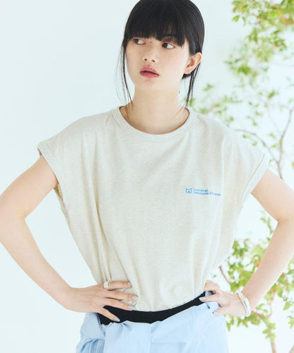 BASIC LOGO FRENCH SLEEVE TEE 基礎款Logo法式袖T恤