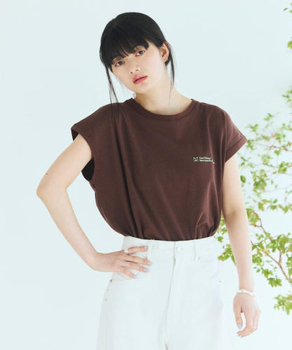 BASIC LOGO FRENCH SLEEVE TEE 基礎款Logo法式袖T恤