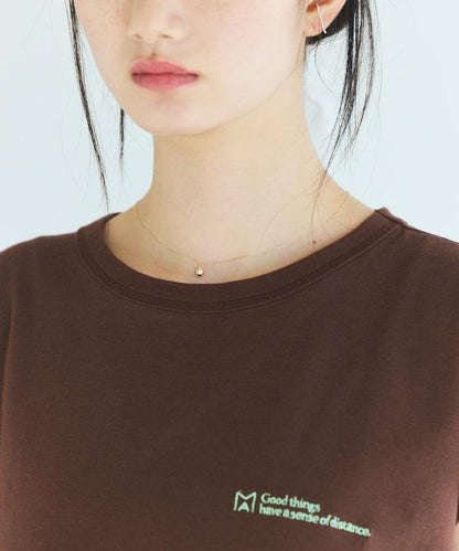 BASIC LOGO FRENCH SLEEVE TEE 基礎款Logo法式袖T恤