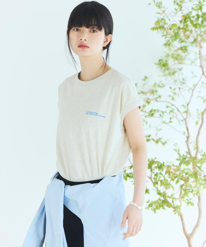 BASIC LOGO FRENCH SLEEVE TEE 基礎款Logo法式袖T恤