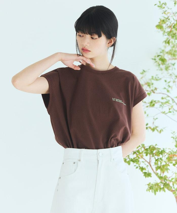 BASIC LOGO FRENCH SLEEVE TEE 基礎款Logo法式袖T恤