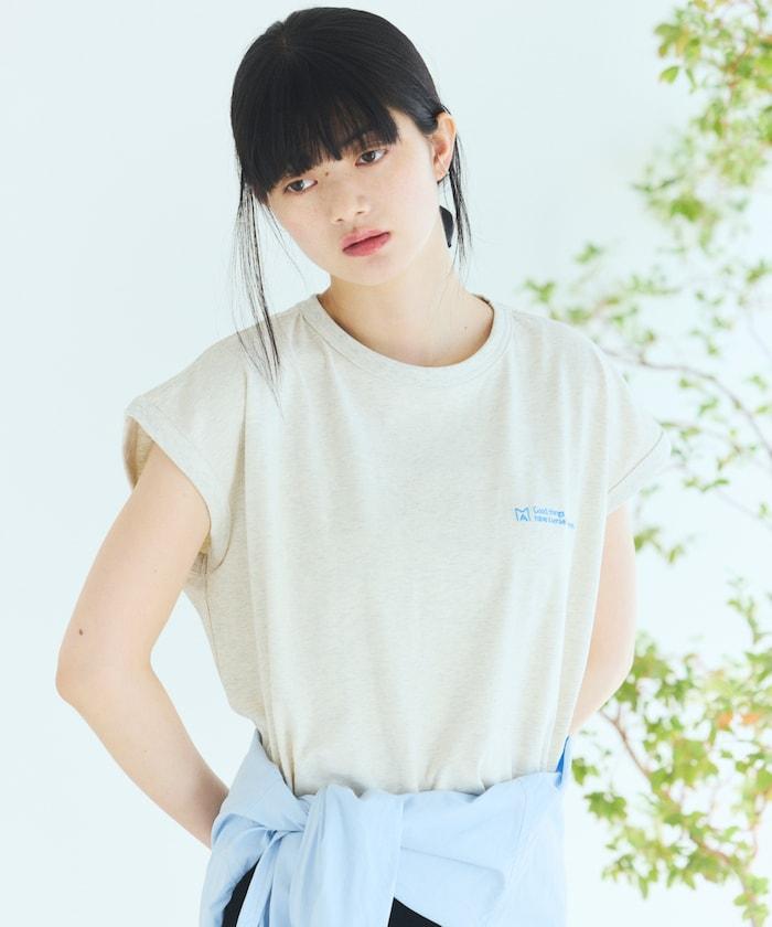 BASIC LOGO FRENCH SLEEVE TEE 基礎款Logo法式袖T恤