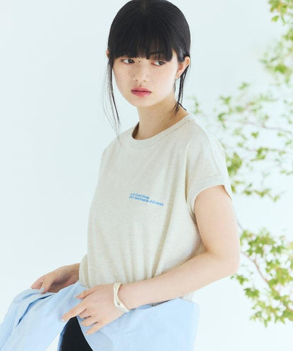 BASIC LOGO FRENCH SLEEVE TEE 基礎款Logo法式袖T恤