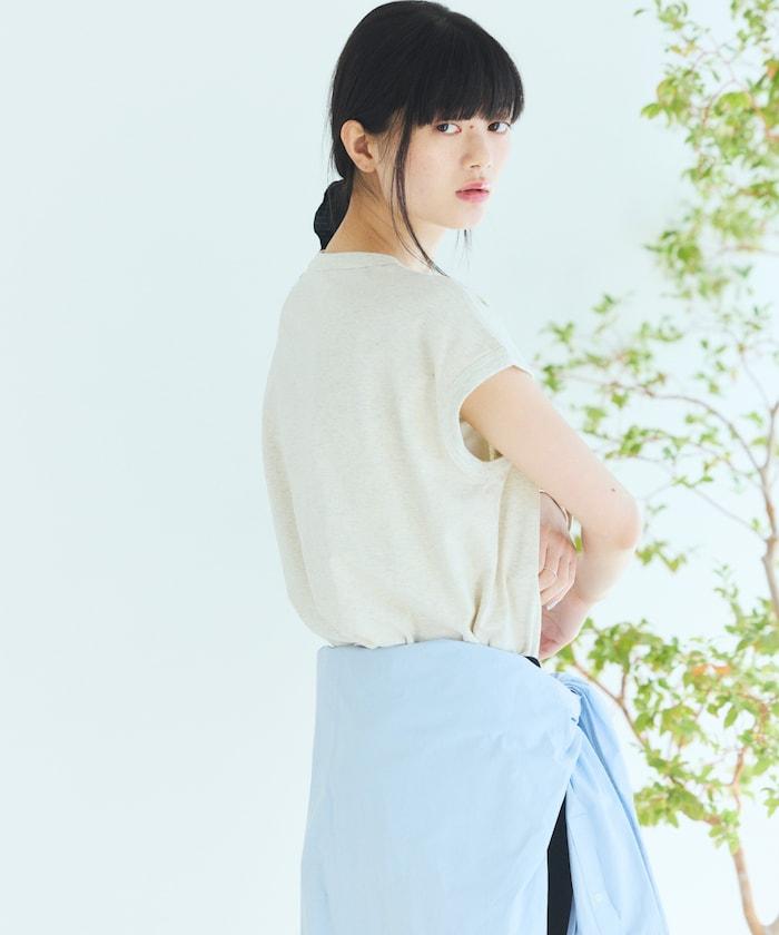 BASIC LOGO FRENCH SLEEVE TEE 基礎款Logo法式袖T恤