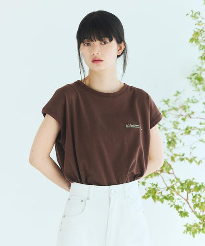 BASIC LOGO FRENCH SLEEVE TEE 基礎款Logo法式袖T恤